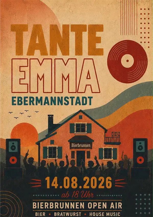 Tante Emma - Techno und House in Ebermannstadt